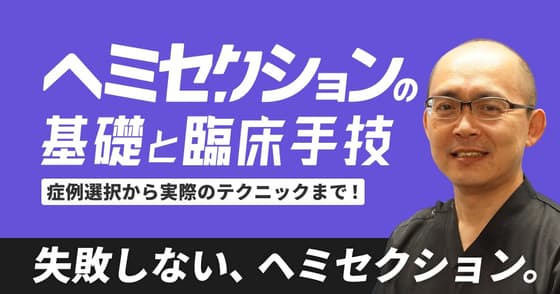 ヘミセクションの基礎と臨床手技