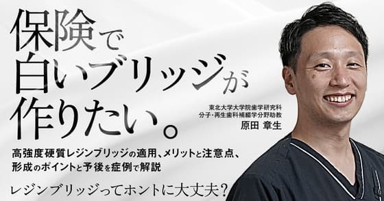 保険で白いブリッジが作りたい。