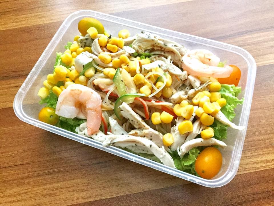 Bさんの場合：サラダ